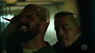 Arrow 7x07 Oliver vs Diaz Prison Fight Scene