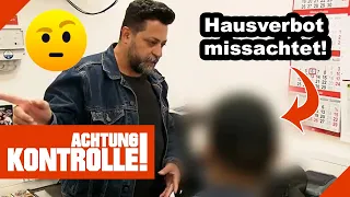 "Ich habe Sie schon mal ERWISCHT!" HAUSVERBOT missachtet! |2/2| Kabel Eins Achtung Kontrolle