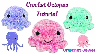 Quick & Easy Crochet Baby Octopus: No-Sew Amigurumi Tutorial