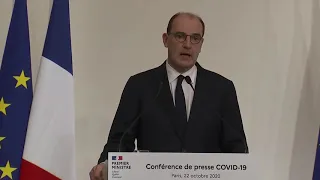 Jean Castex: "Au total ce sont 54 départements qui seront concernés par le couvre-feu