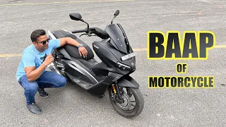 Faster than many sports bikes and motorcycles - Keeway Vieste 300 speed test - King Indian