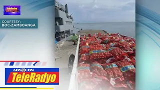 Higit P18M smuggled na sibuyas nasamsam sa Zamboanga City | TELERADYO BALITA (2 Feb 2023)