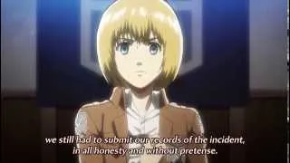 Shingeki no Kyojin OVA 3 Clip 5 - This Proves It: Armin is the Narrator