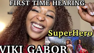 VIKI GABOR - SUPERHERO | REACTION (Official Video)