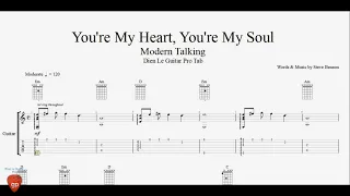 You're My Heart, You're My Soul - Guitar Tabs