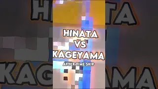 Hinata vs Kageyama (Post Timeskip)  #haikyuu