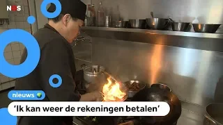 Heel dorp eet Chinees eten om restaurant te redden