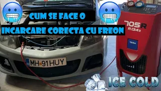 Cum se face corect o incarcare cu freon / AC 🥶 Vlog 243