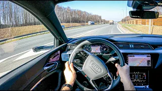 Audi E-tron 55 Quattro | 408 HP | POV Test Drive