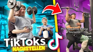 TIKTOKS NACHSTELLEN mit Julien, Rezo & Mexi