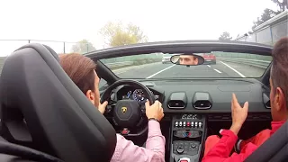 Test Drive Lamborghini Huracan Roadster in Maranello