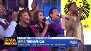 Lion King Vs. Aladdin Medley GMA