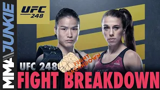 UFC 248 fight breakdown: Zhang Weili vs. Joanna Jedrzejczyk