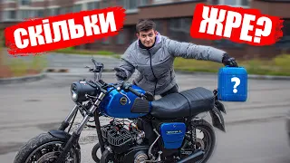 СКІЛЬКИ ЖЕРЕ ТЮНІНГОВАНИЙ ІЖ 400сс з ДВОМА Карбюраторами!!