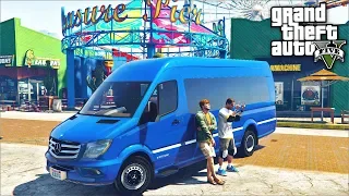 РЕАЛЬНАЯ ЖИЗНЬ В GTA 5 - КУПИЛИ MERCEDES SPRINTER ДЛЯ РАБОТЫ! ⚡ГАРВИН