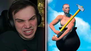 5 ЧАСОВ АДА: ГЛЕБ ИГРАЕТ В GETTING OVER IT WITH BENNETT FODDY | КИШКИ СКВАД