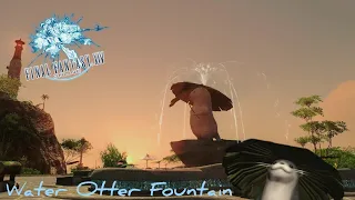 FFXIV - Water Otter Fountain