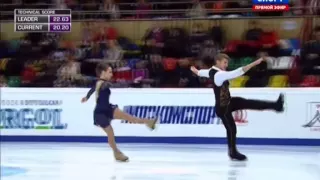 ISU GP-ROSTELEKOM CUP 2014- PAIRS SP-Kristina ASTAKHOVA / Alexei ROGONOV