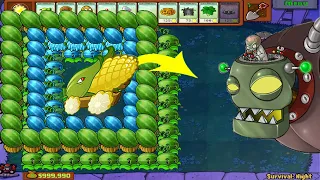 Plants Vs Zombies | Melon-pult vs Cob Cannon And Winter-Melon Vs Dr.Zomboss All Zombies