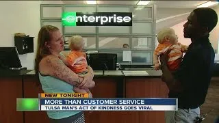 Tulsa Man's Act Of Kindness Goes Viral