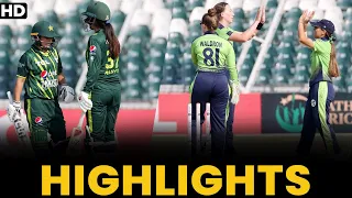 Highlights | Pakistan Women vs Ireland Women | 1st T20I 2022 | PCB | MW2L