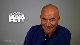 Temuera Morrison tells New Zealand TV show who would win in a fight, Jake the Muss or Boba Fett.