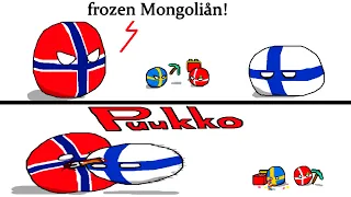 Never start a fight with these countries... (Countryballs)