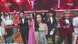 181231 SNSD YOONA COVER SUNMI'S GASHINA AT MBC GAYO DAEJUN