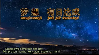 不再犹豫BEYOND(1991)with LYRICS, Cantonese pinyin, English translation, terjemahan Bahasa Melayu