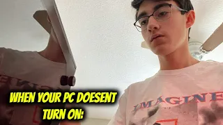 When You Build A PC But It Doesn’t Turn On