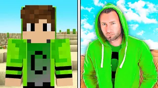 Recriei SKINS do Minecraft Na Vida Real