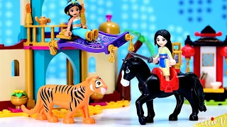 Jasmine and Mulan's Adventures, totally worth it for Khan and Rajah - Lego Disney Princess review