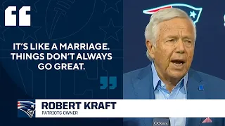 Robert Kraft explains Patriots PARTING WAYS with Bill Belichick, says it was "MUTUAL" | CBS Sports