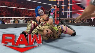 WWE 2K24 LIV MORGAN VS ASUKA SURVIVOR SERIES WAR GAMES QUALIFICATION MATCH| RAW