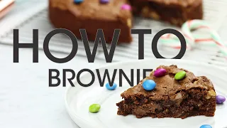 The Best Chocolate Brownie You Will Ever Eat | The Best Fudgy Brownie Recipe | How To Cuisine