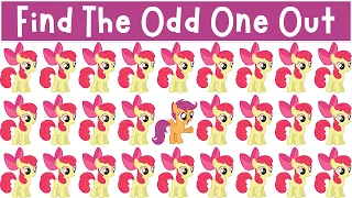 Find The Odd One Out: My Little Pony Cutie Mark Crusaders | MLP Quiz