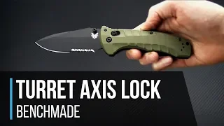 Benchmade Turret 980 CPM S30V Tactical AXIS Lock Folder Overview