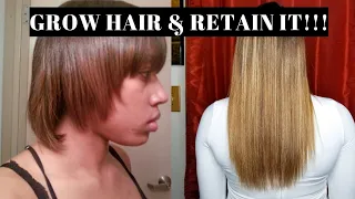 How To | Accelerate Hair Growth Rate & Retain Length | Hair Growth Journey | Photos