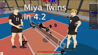 Miya Twins in Roblox Volleyball 4.2