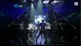 [120412] EXO-K - History + MAMA @ M Countdown DEBUT STAGE