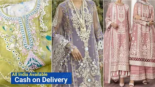 आधे रेट में मिलेंगे Pakistani Suit With Price ,Ready Made Suit and Designer Dupatta Wholesale Market