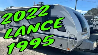 NEW 2022 LANCE 1995 TRAVEL TRAILER Dodd RV Single Slideout Solar Updated Show Tour