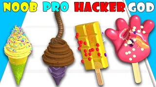 NOOB vs PRO vs HACKER vs GOD - Dessert DIY #1