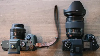 Sony A7IV vs Fuji X-H2S .. Guerrilla Review Style