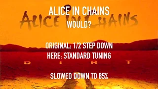 Would? - Alice In Chains (Guitar Lesson + Tab) w/ Guitar Solo