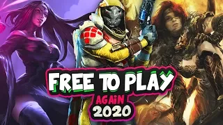 🧐 Top Ten "Free To Play" Again 2020 | SKYLENT