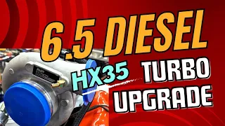 Today in Shawn's Garage HX35 Turbo Upgrade on a GM 6.5 Diesel