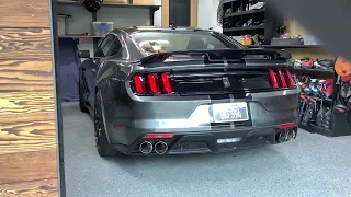 2020 GT 350 cold start video