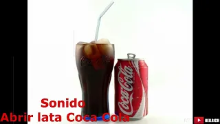 Sonido abrir lata de coca cola