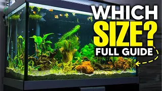 Aquarium Sizes -  What's The Perfect Size For YOU